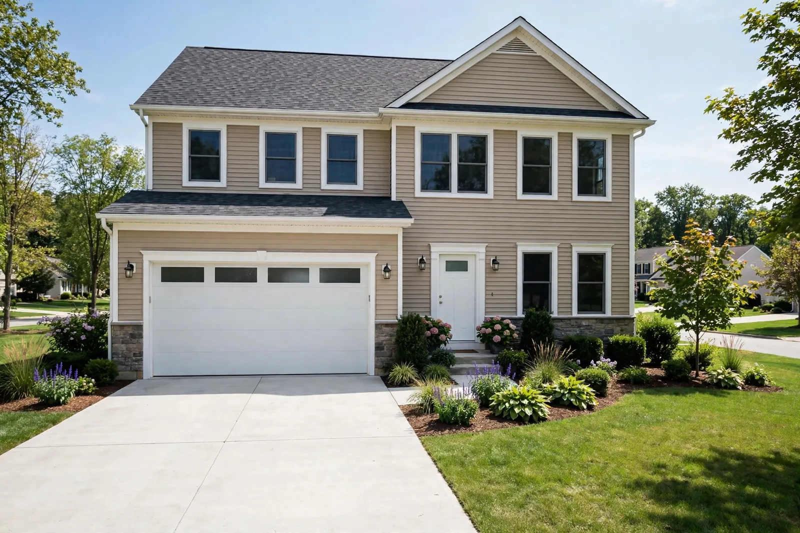 After photo, Garage Door Replacement in Pinefield, by Waldorf Garage Door Repair