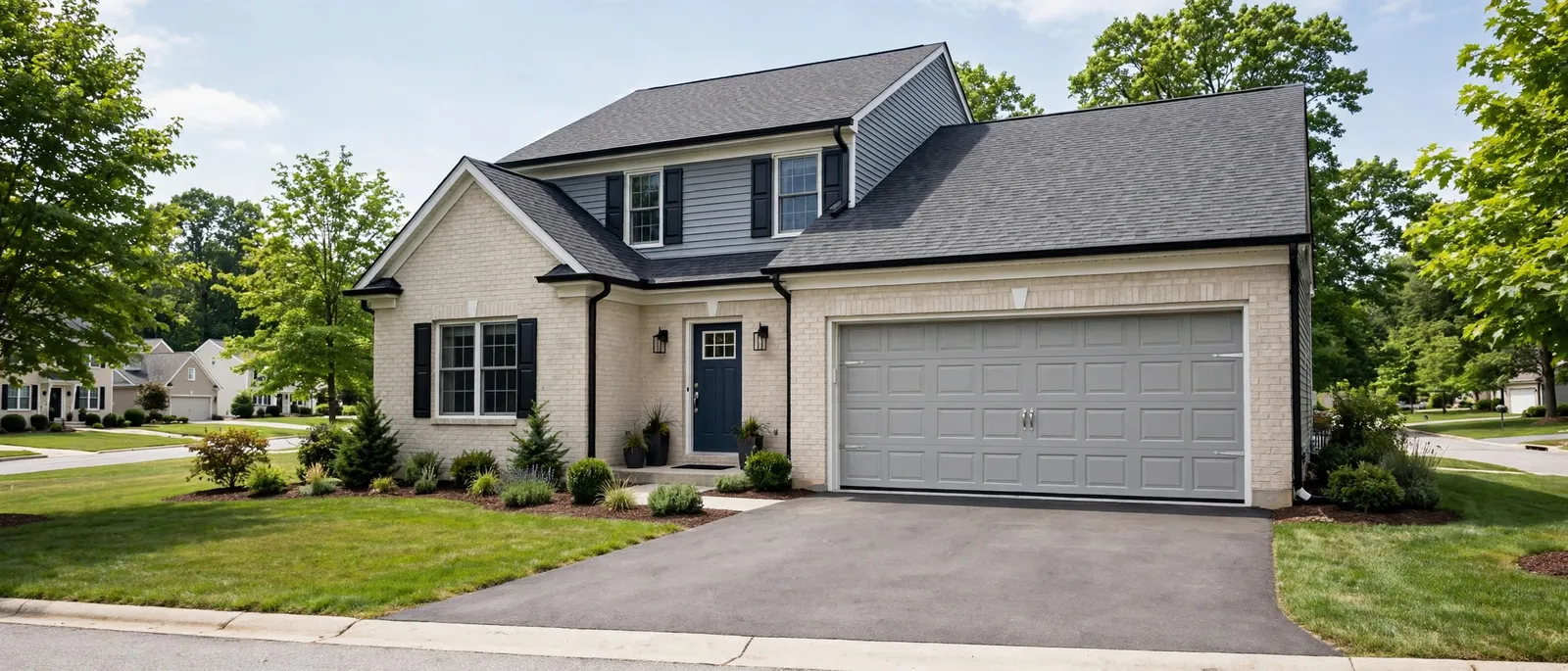 New Garage Door Installation — First Door on an Enclosed Garage in White Plains by Waldorf Garage Door Repair